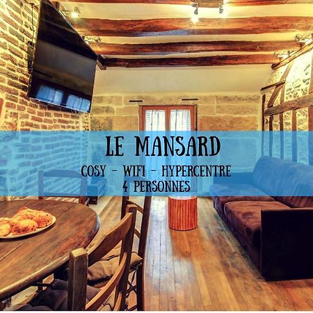 Le Mansard - Topdestination-Dijon - Centre Ville - Classe 3 Etoiles Exteriör bild